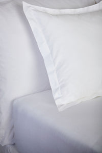 Light Gray Classic Percale Euro Sham (Pair)