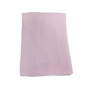 Classic Aran Knit Blanket