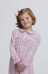 Classic Nightgown in Wreaths and Bows