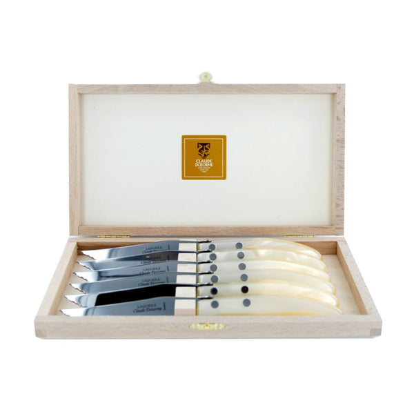 Berlingot Steak Knives - Natural