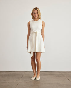 Claudia Dress in Chalk