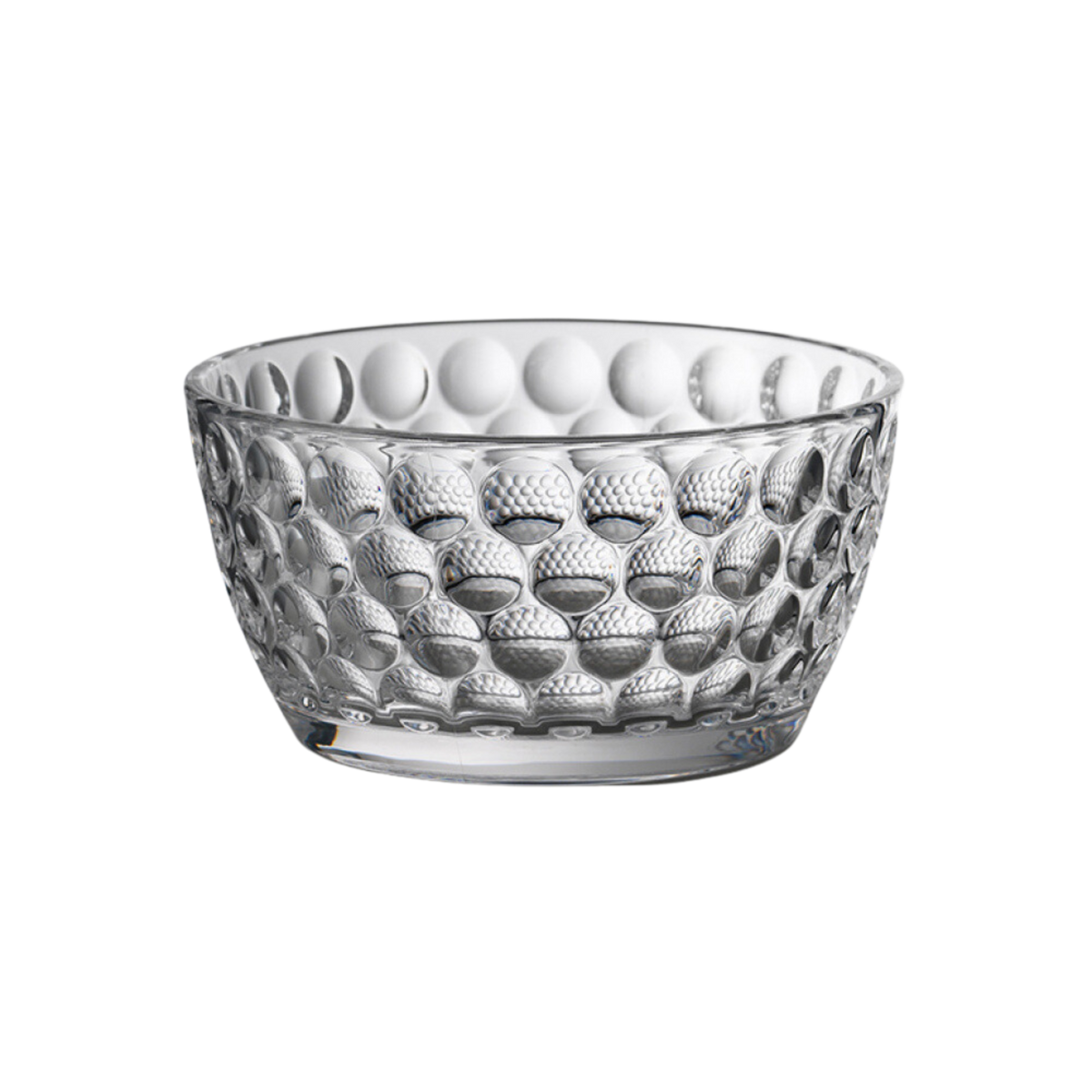 Lente Acrylic Snack & Cereal Bowl