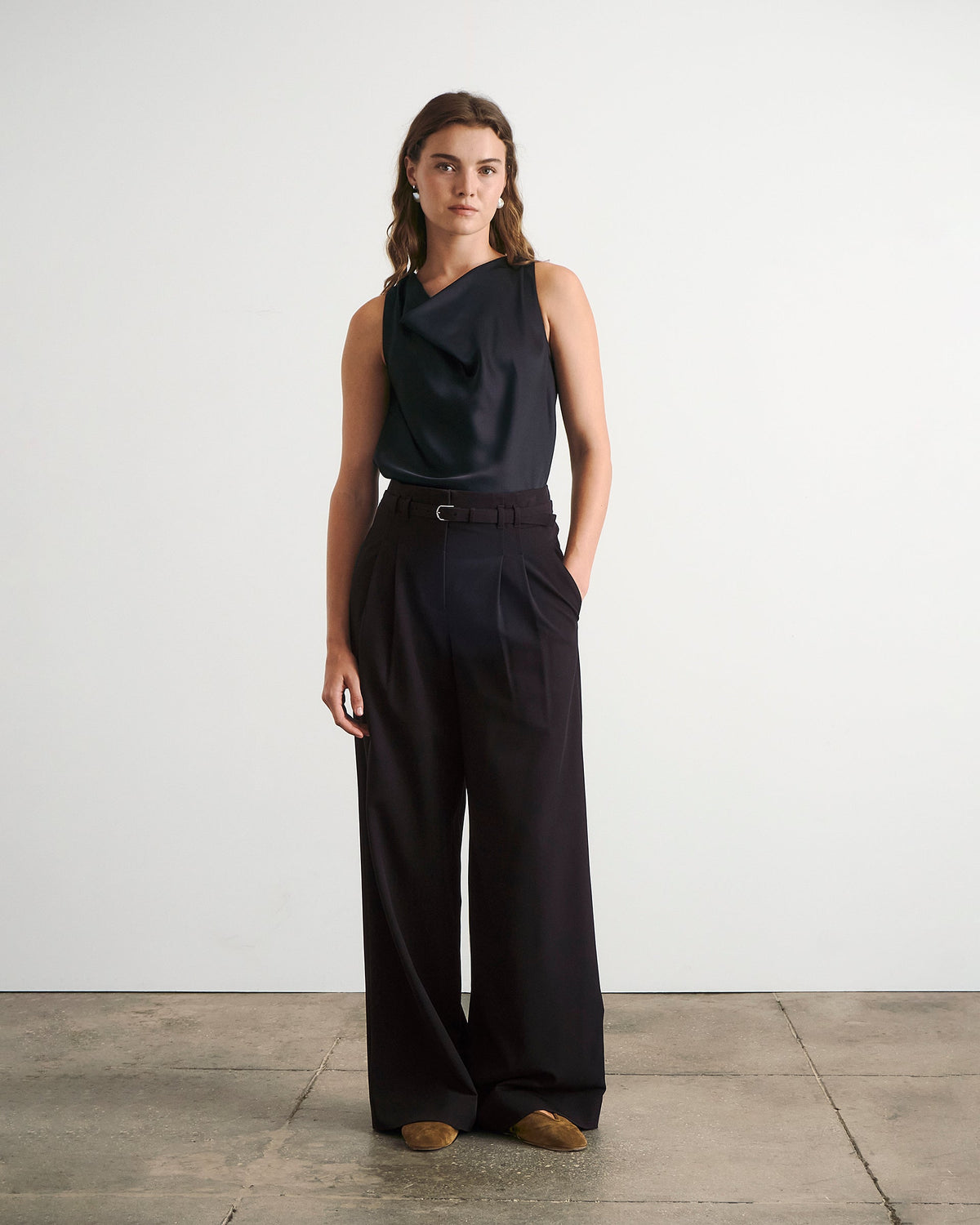 Clorinda Top in Black