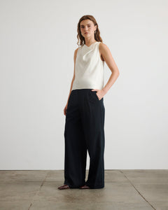 Clorinda Top in Ivory