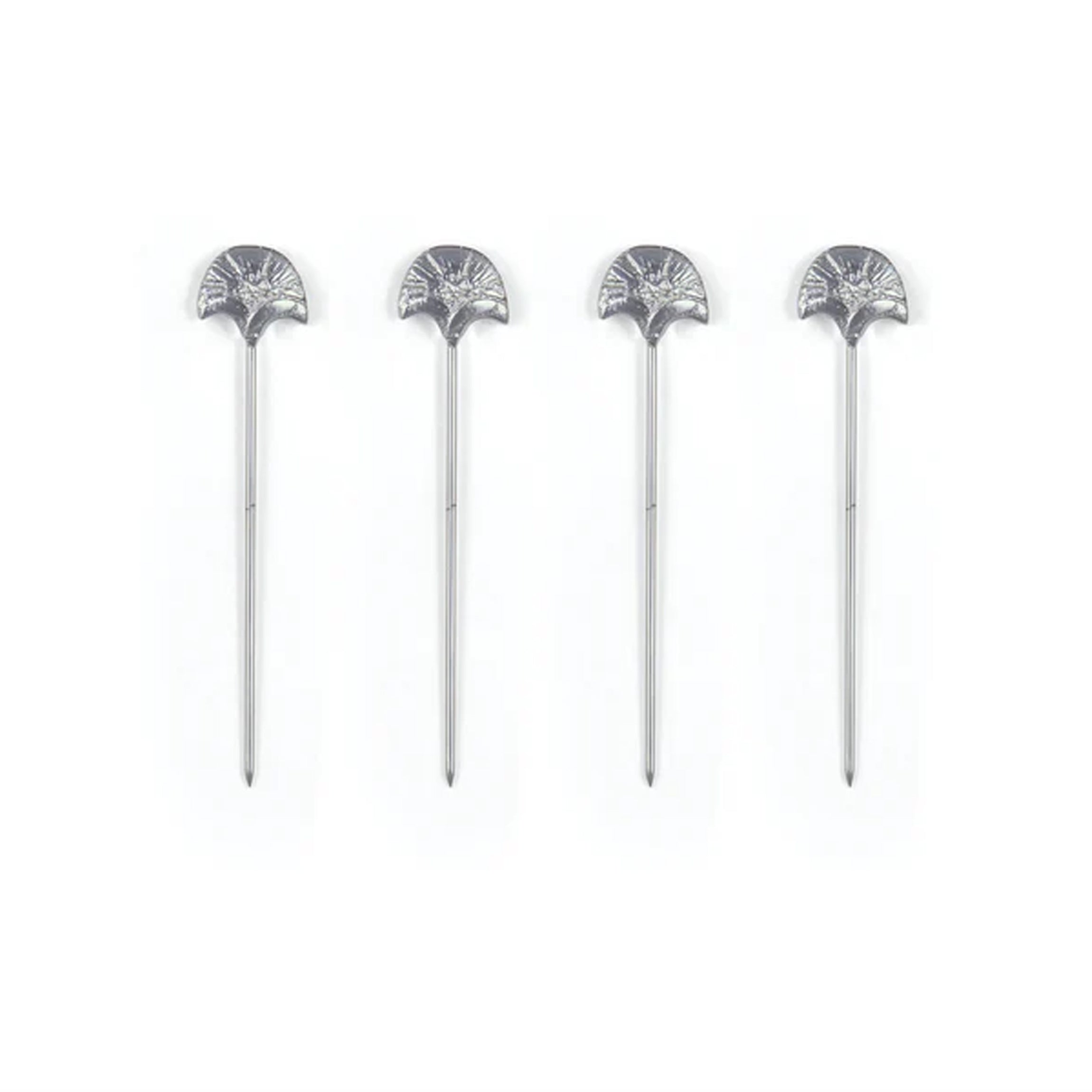 Clove Leaf Cocktail Picks, Set of 4