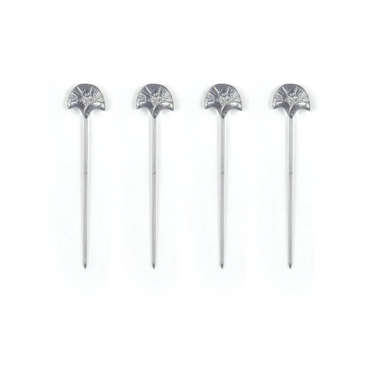 Clove Leaf Cocktail Picks, Set of 4
