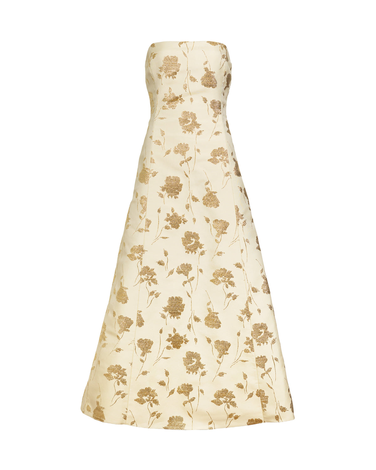 Colette Dress in Light Lemon Multi