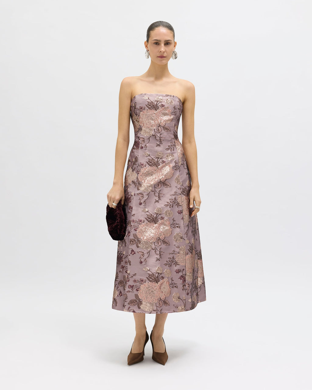 Colette Dress in Rosewater Floral