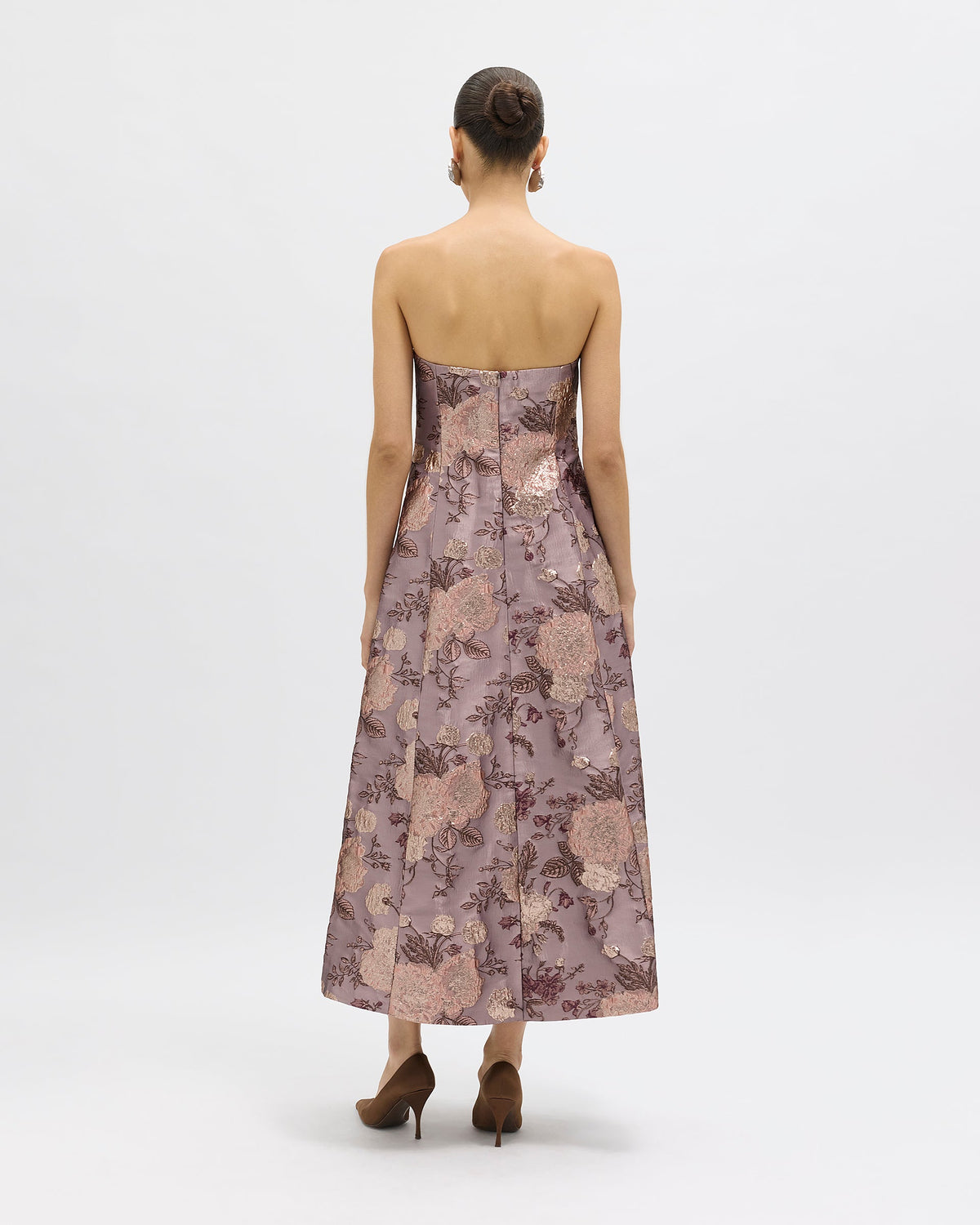 Colette Dress in Rosewater Floral