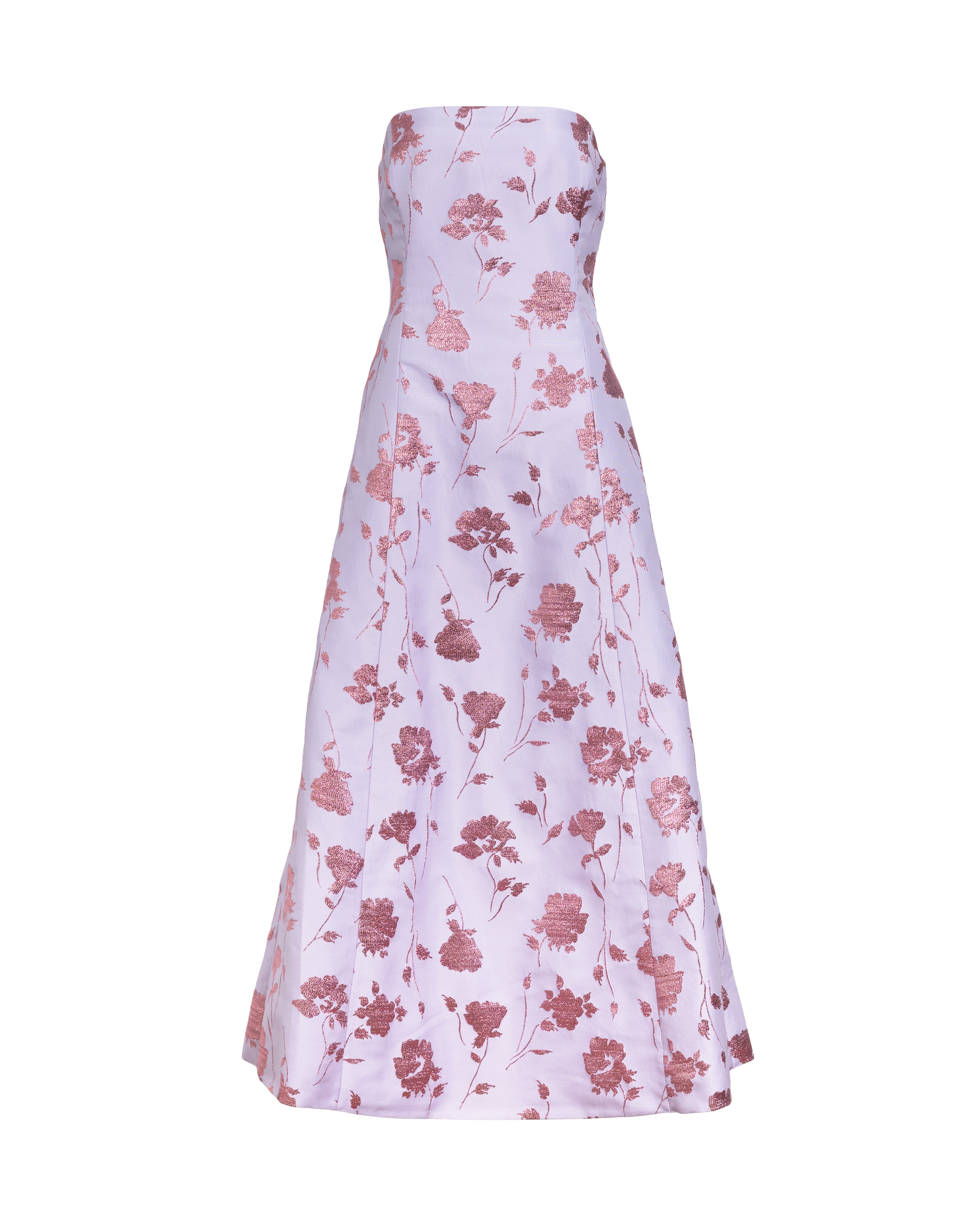 Colette Dress in Lilac Multi