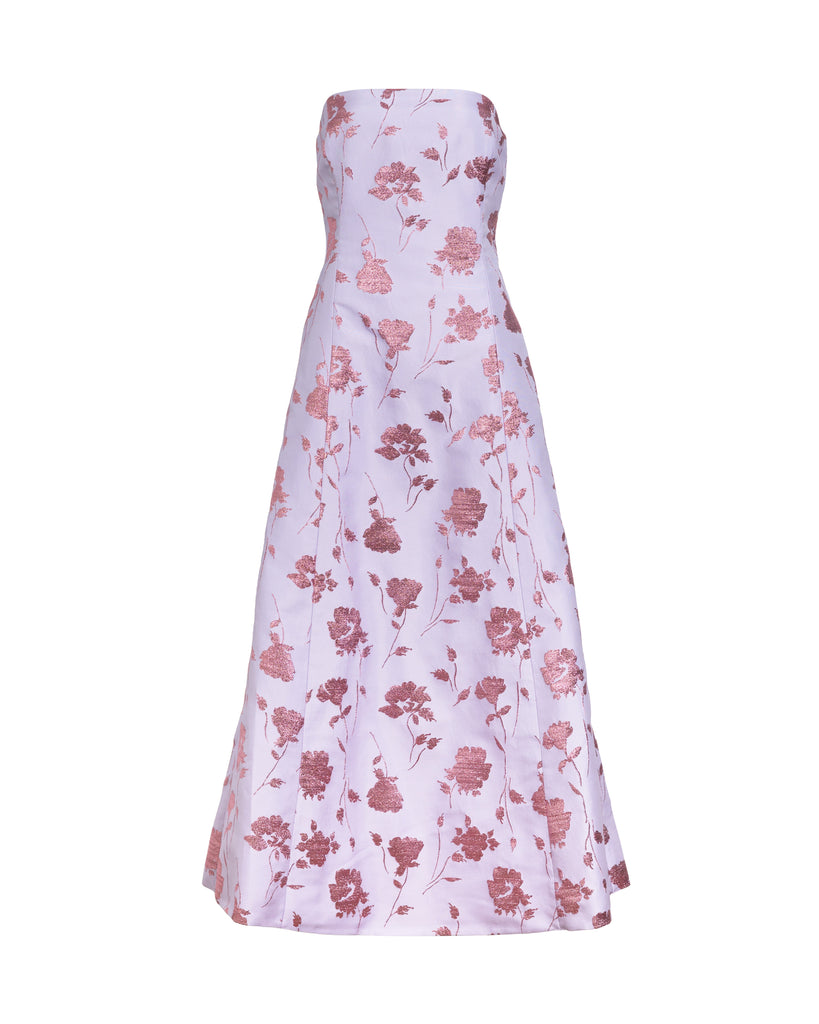 Colette Dress in Lilac Multi