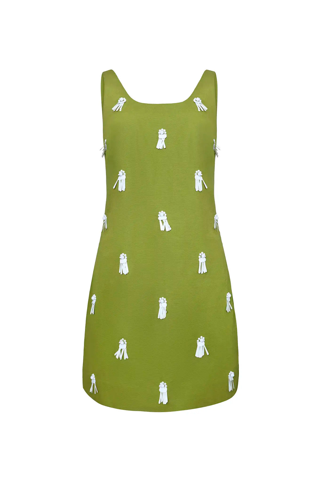 The Collins Dress in Palm Sand Dollars.