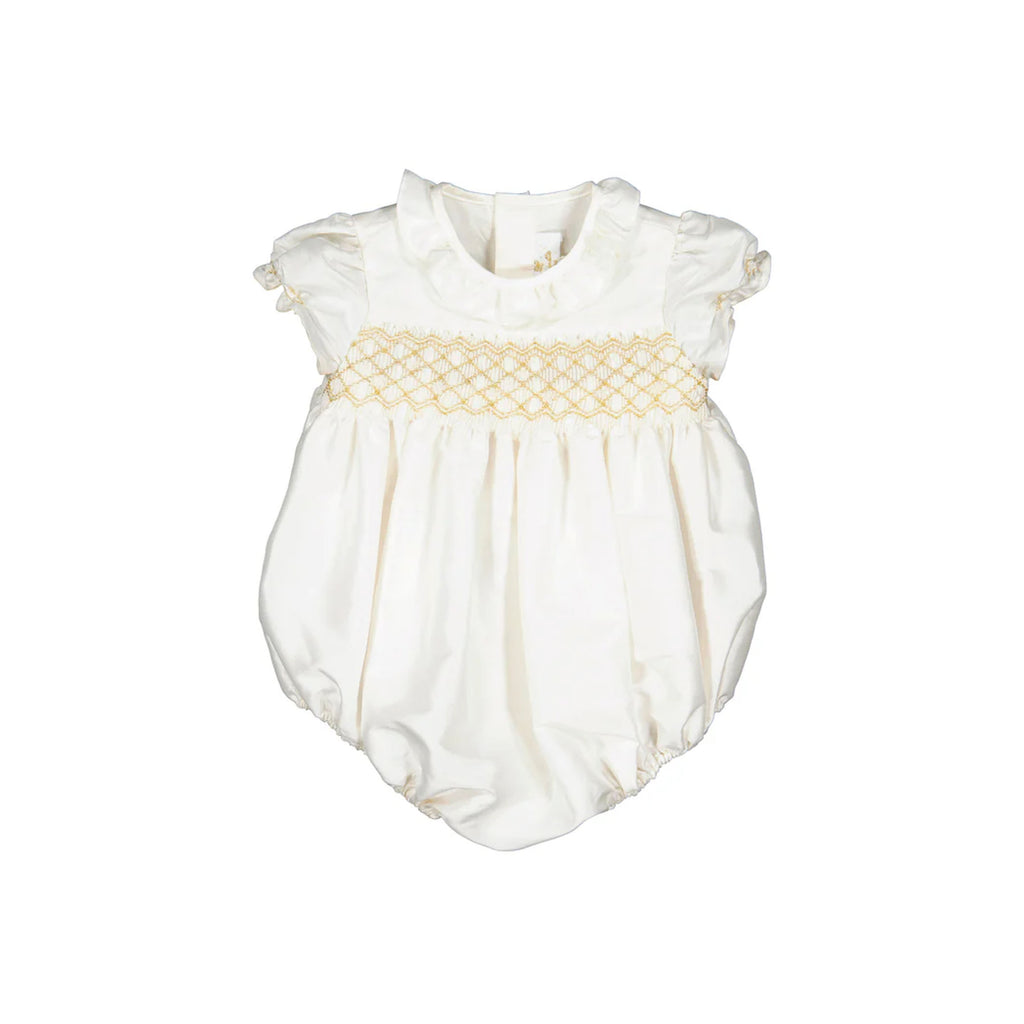 Colombe Gold Silk Ceremony Baby Bubble