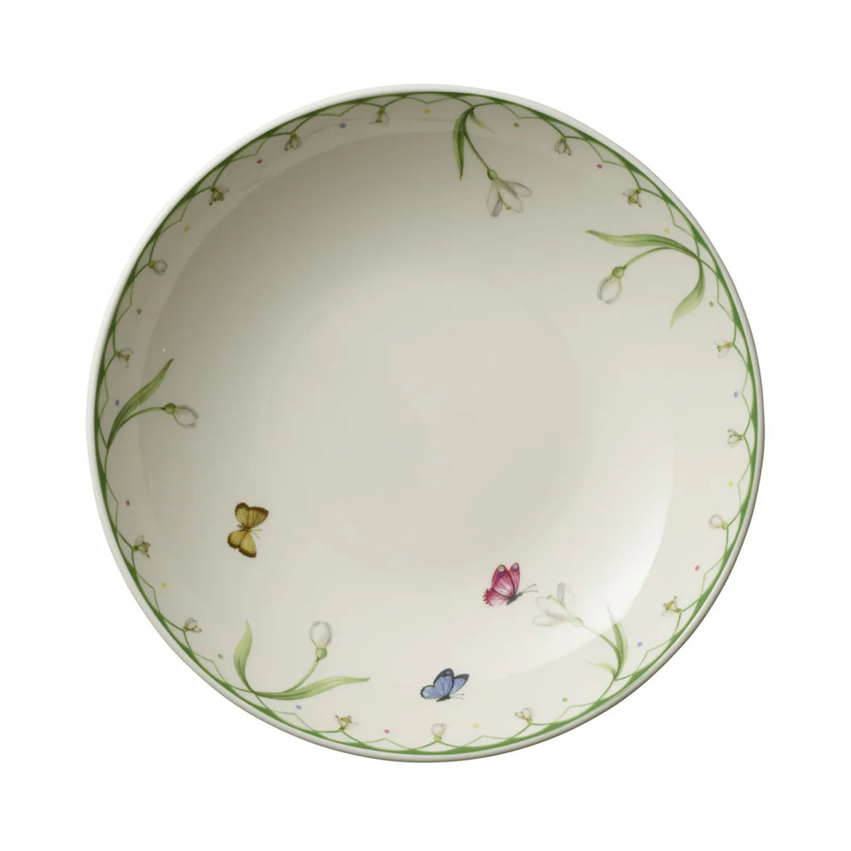 Colorful Spring Individual Pasta Bowl in Multi