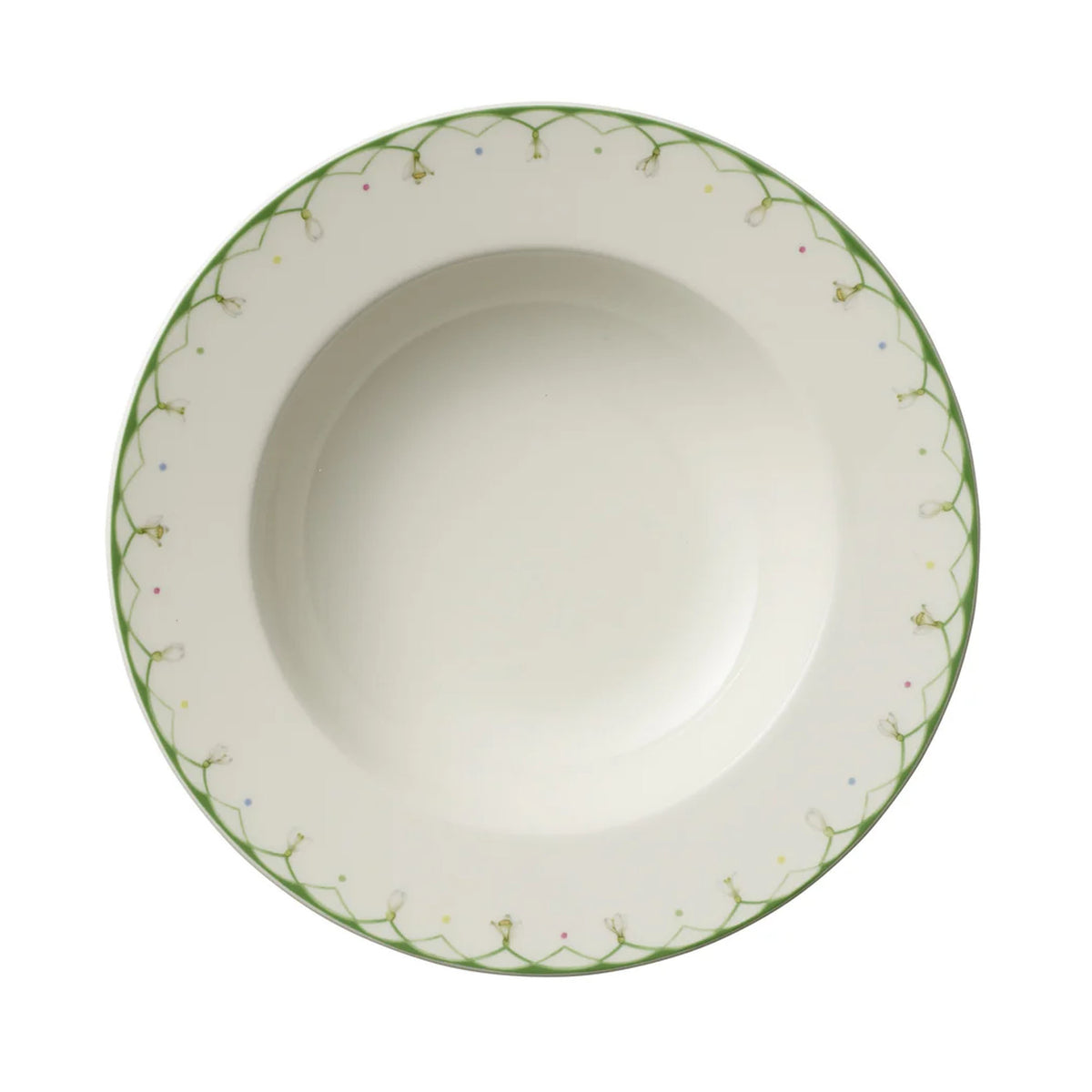 Colorful Spring Rim Soup in Multi