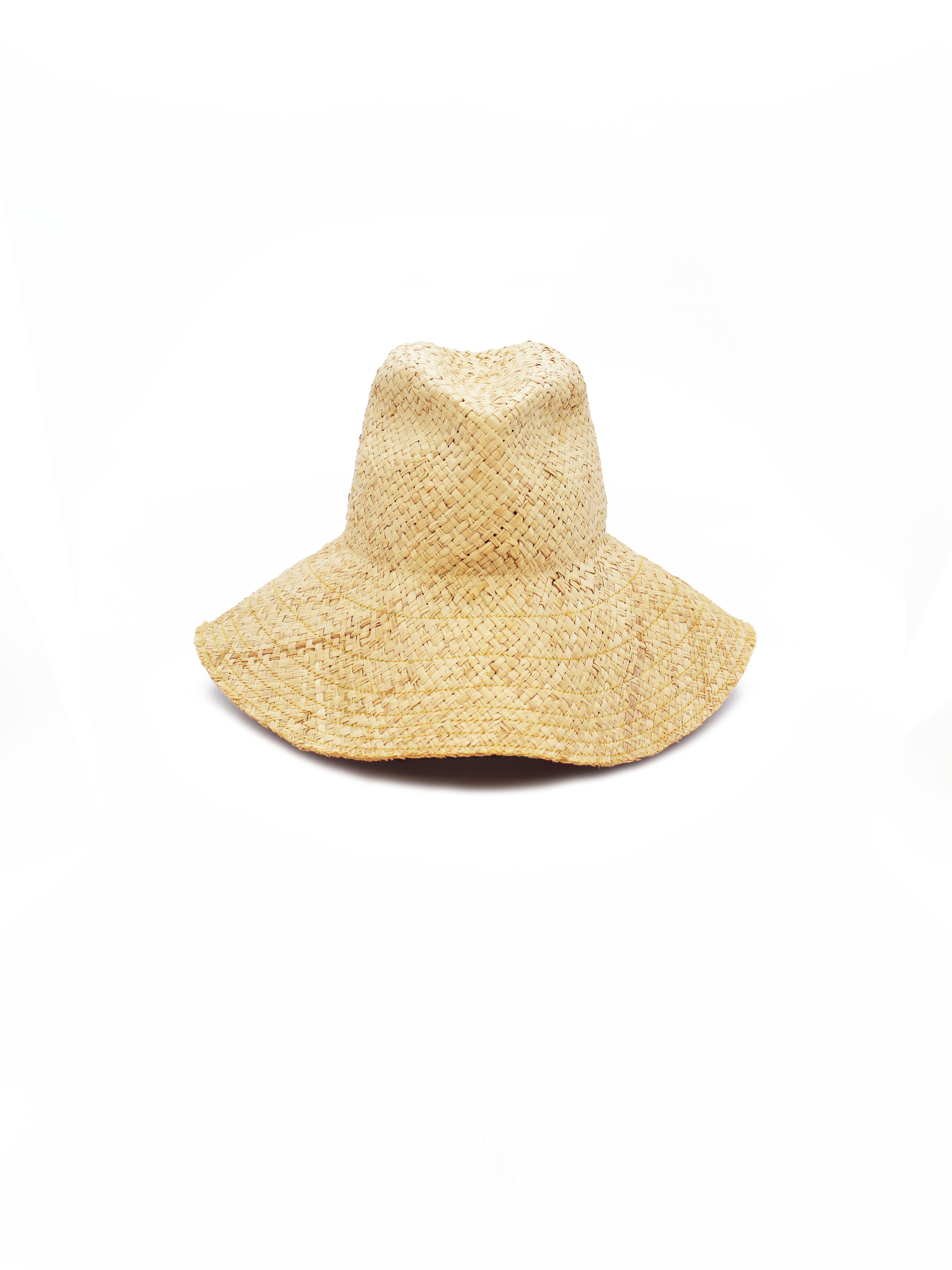 Commando Hat in Natural/Natural | Over The Moon