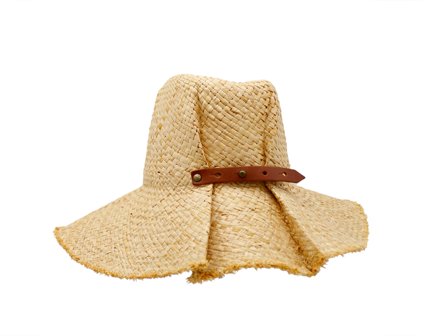 Commando Hat in Natural/Natural | Over The Moon
