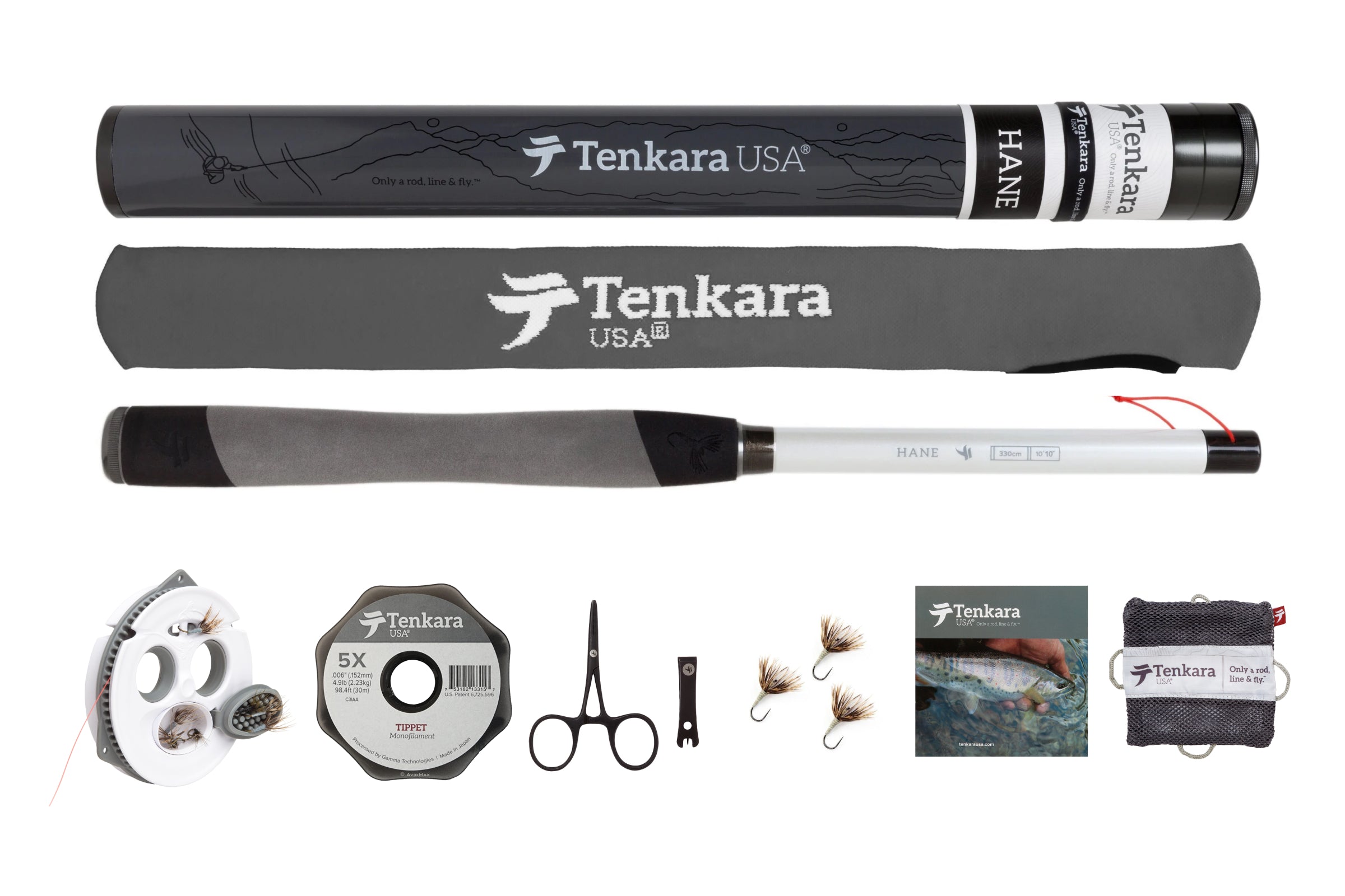 Backcountry Collapsible Fishing Rod + Kit