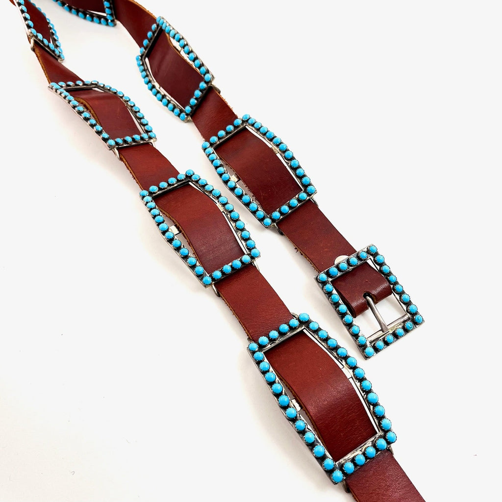 Unique Concho Belt By Charles Johnson