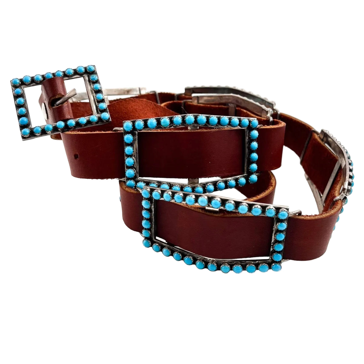 Unique Concho Belt By Charles Johnson
