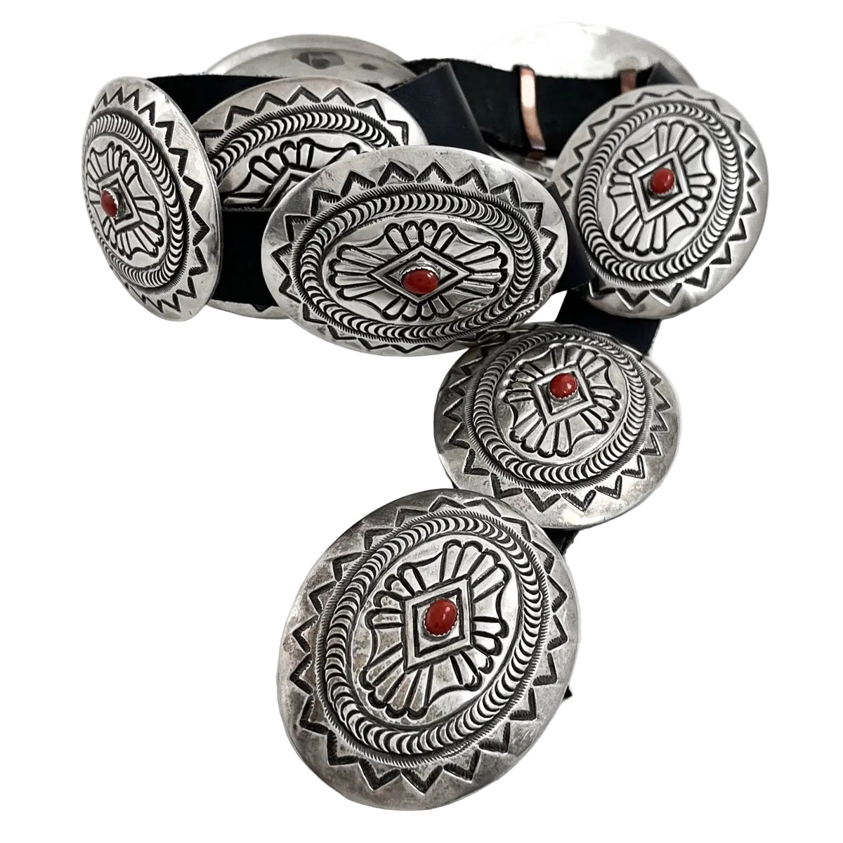 Coral Concho Belt