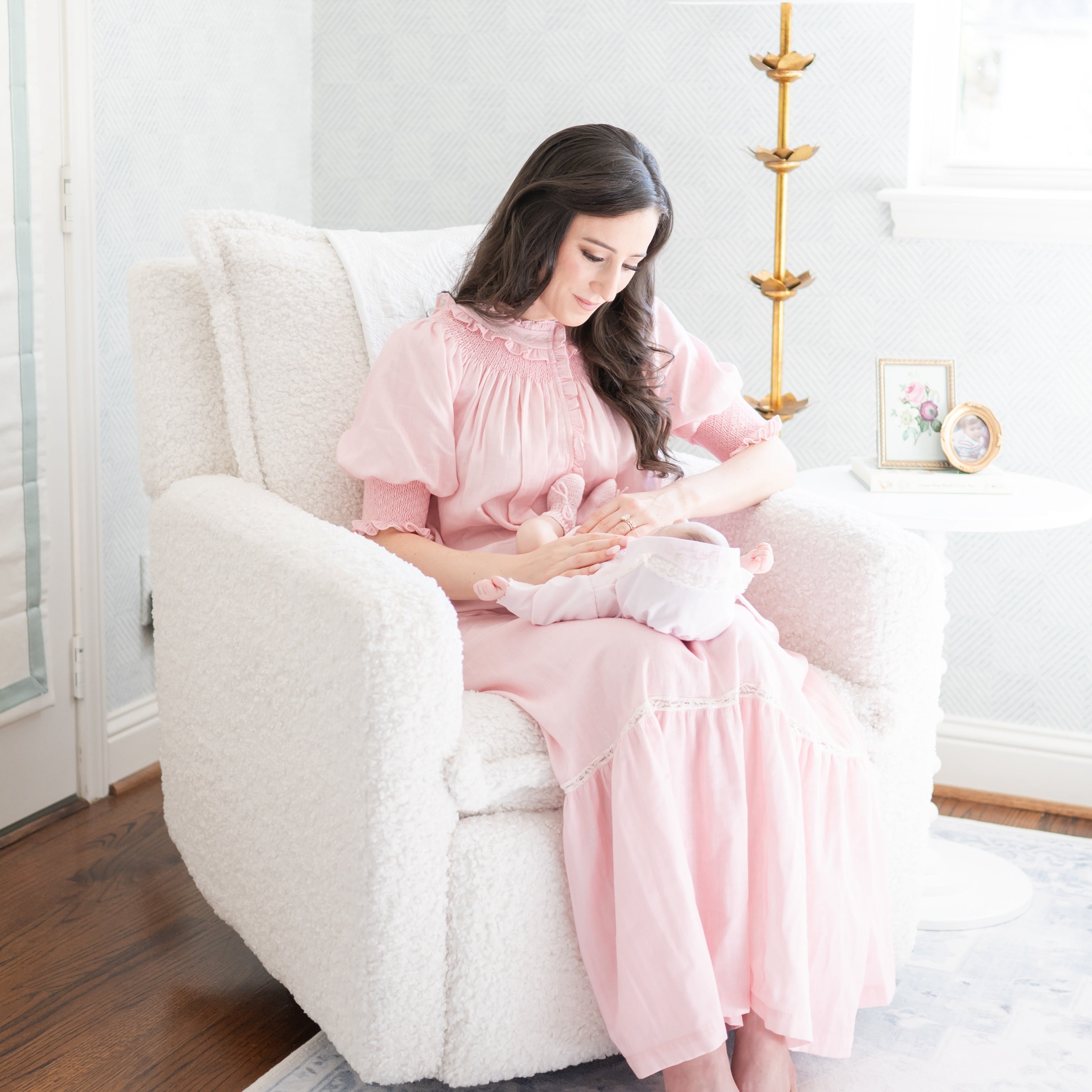 Women's Lounge Dress in Pink