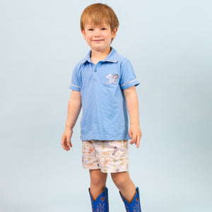 Jackson Boy Polo Set in Rodeo