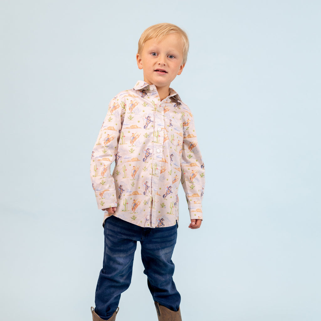 Wilson Button Down in Rodeo