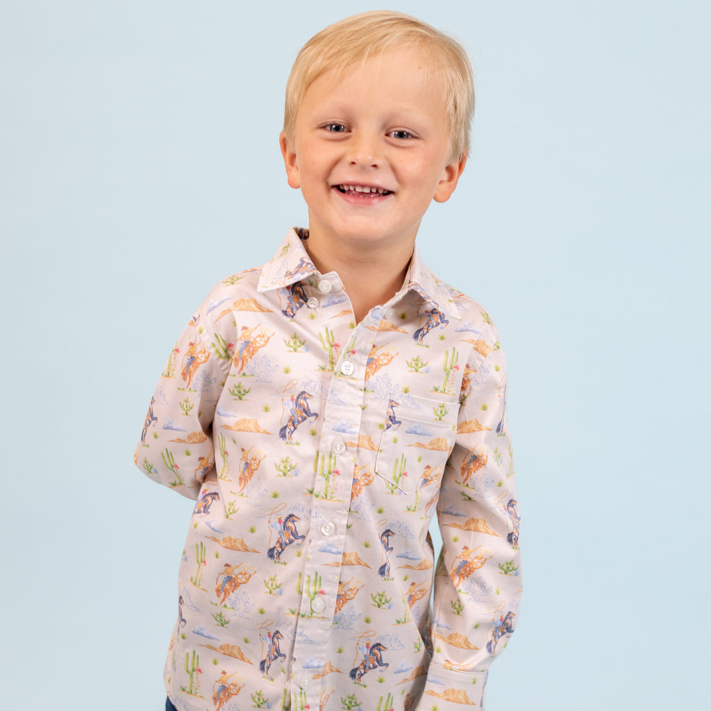 Wilson Button Down in Rodeo