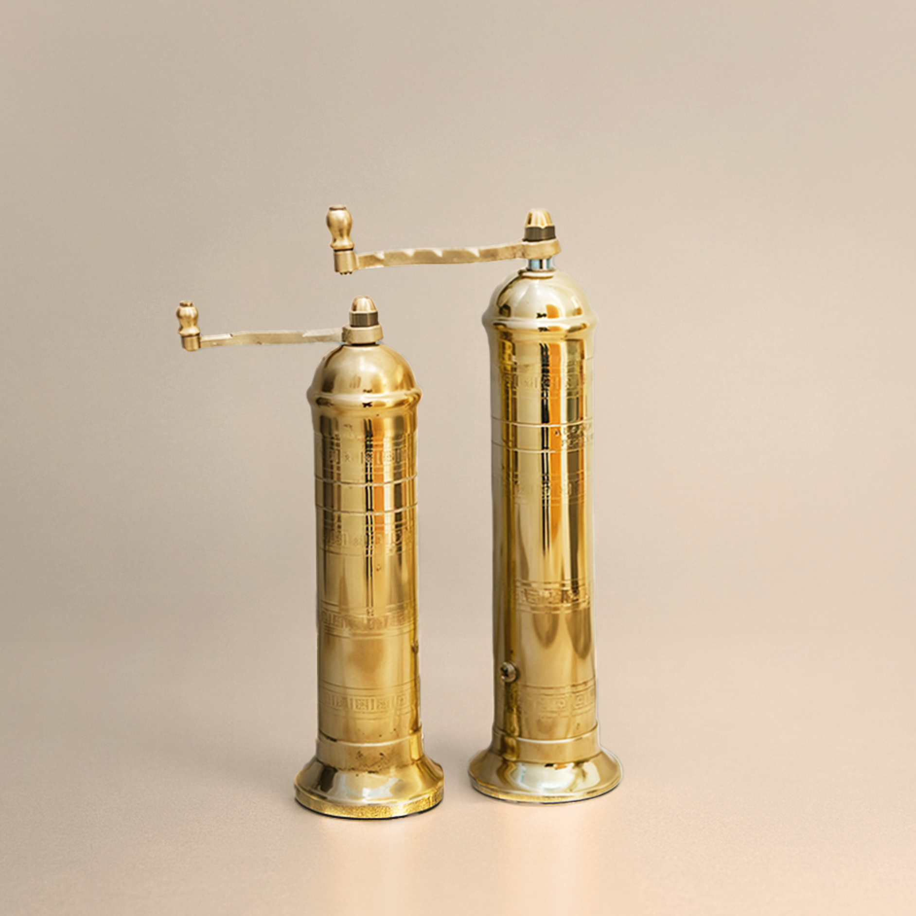 Brass Salt & Pepper Mills
