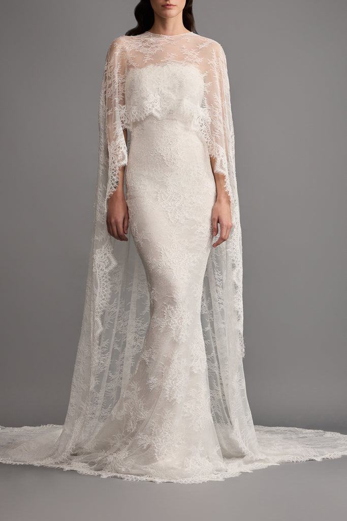 Simone Gown in Warm White