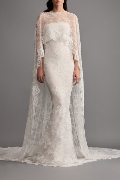 Simone Gown in Warm White | Over The Moon