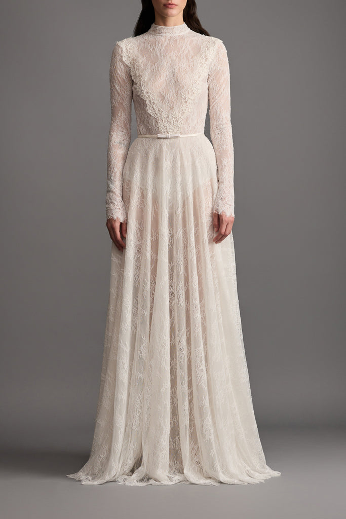 Fleur Gown in Warm White