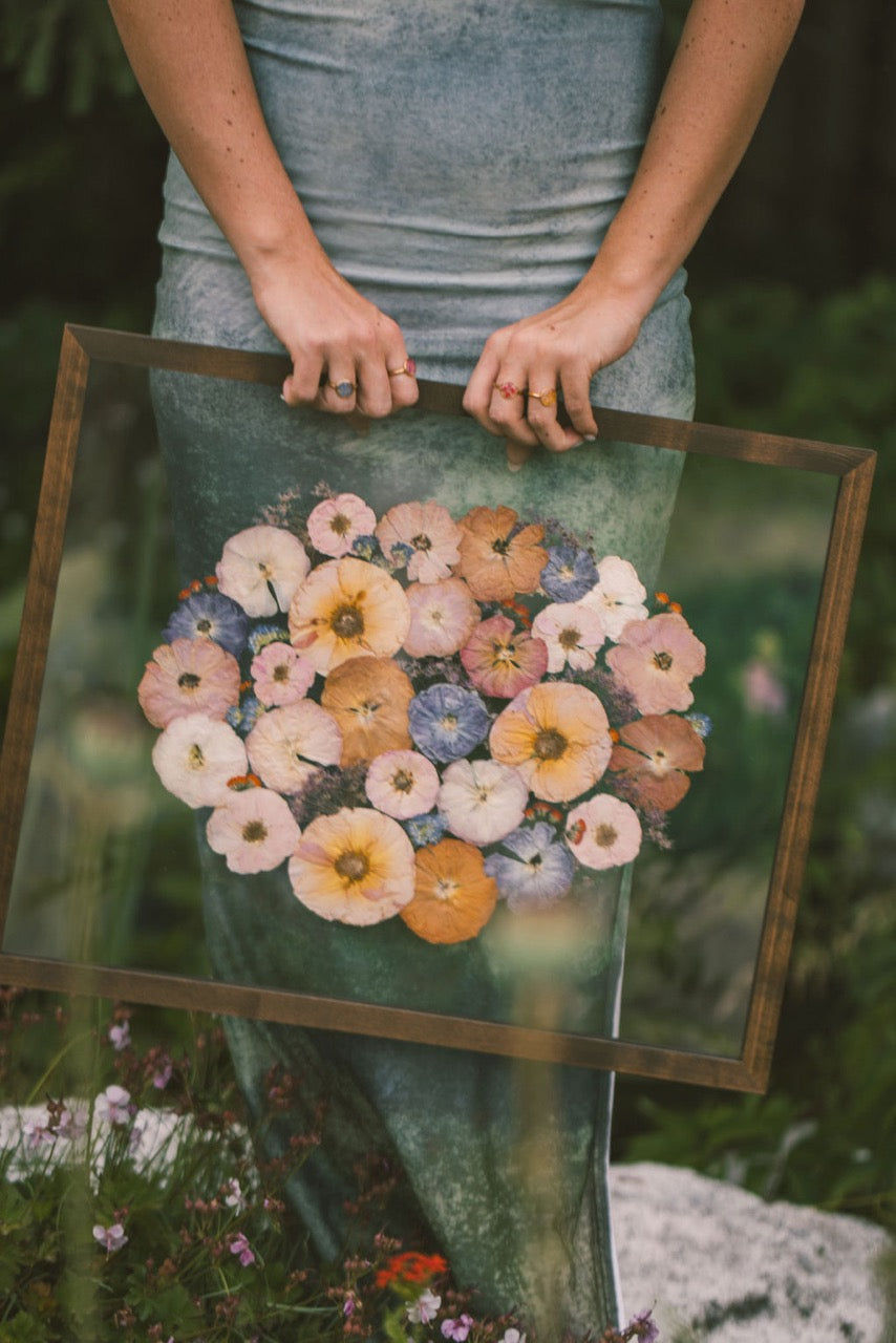 Pressed Floral Large Arrangement