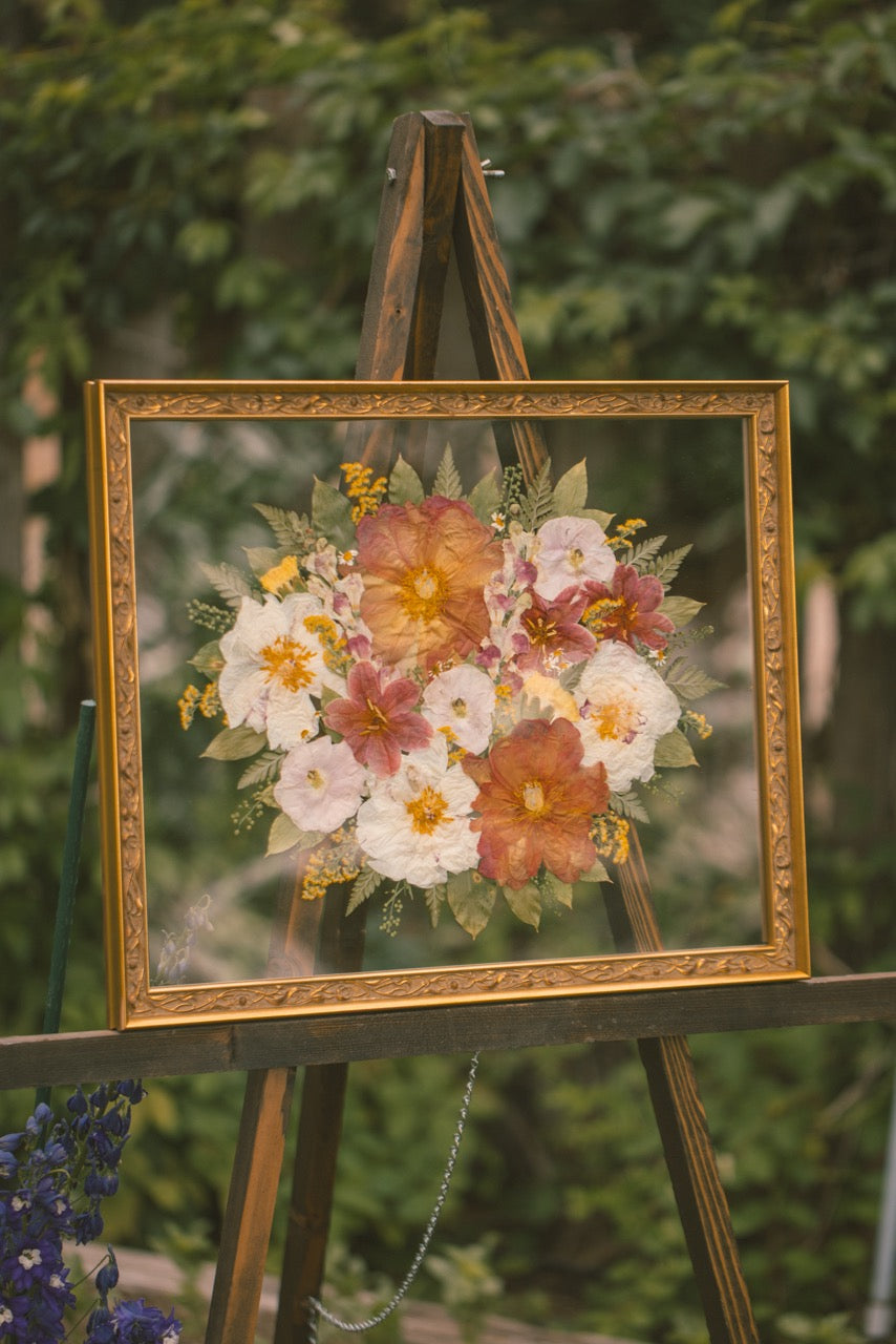Pressed Floral Large Arrangement