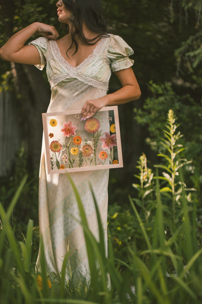 Pressed Floral Small Arrangement