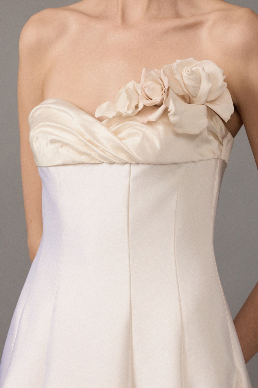 Kelly Gown in Warm White