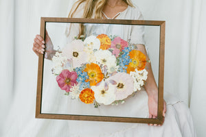 Pressed Floral Large Arrangement