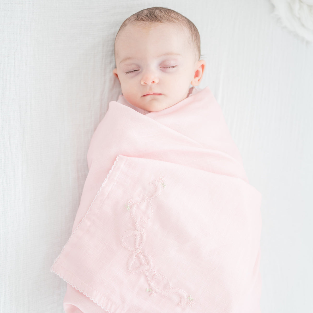 Receiving Blanket in Pink