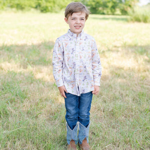 Wilson Button Down in Rodeo