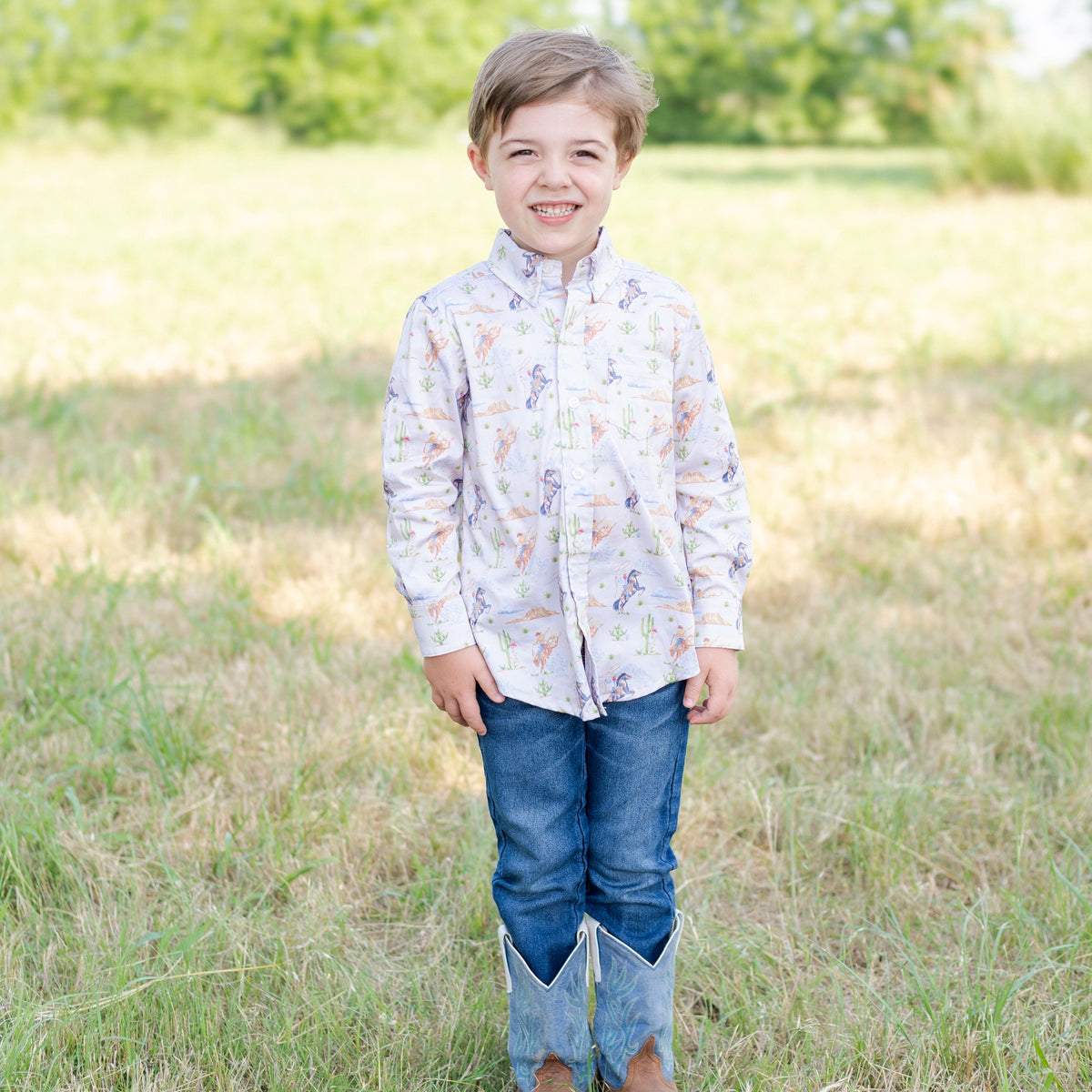 Wilson Button Down in Rodeo