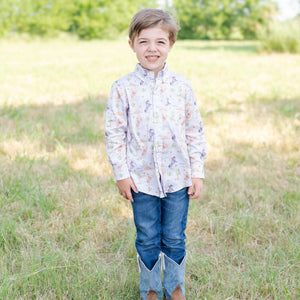 Wilson Button Down in Rodeo