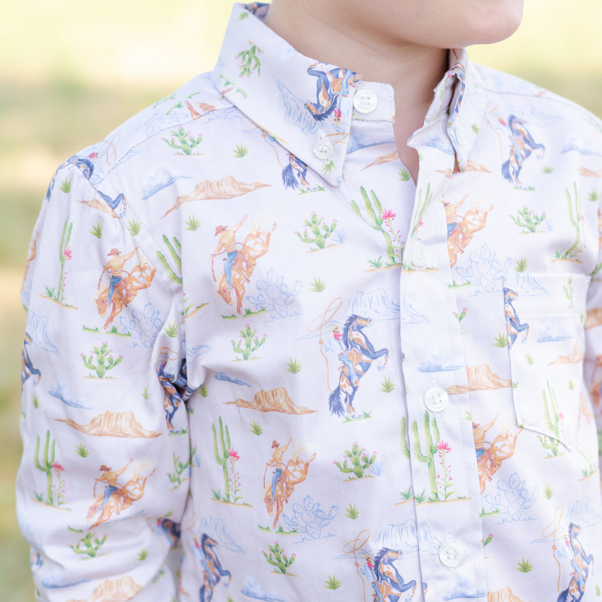 Wilson Button Down in Rodeo