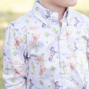 Wilson Button Down in Rodeo