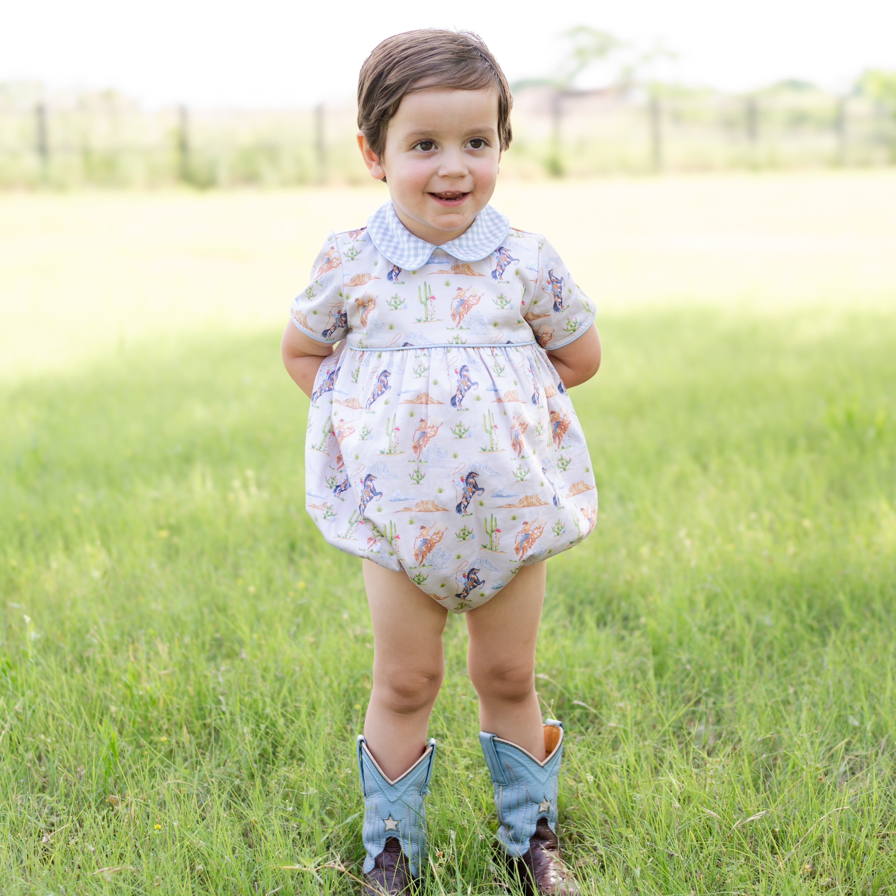 Sawyer Boy Bubble in Rodeo