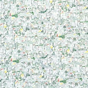 Joy Street Golf Print Detail