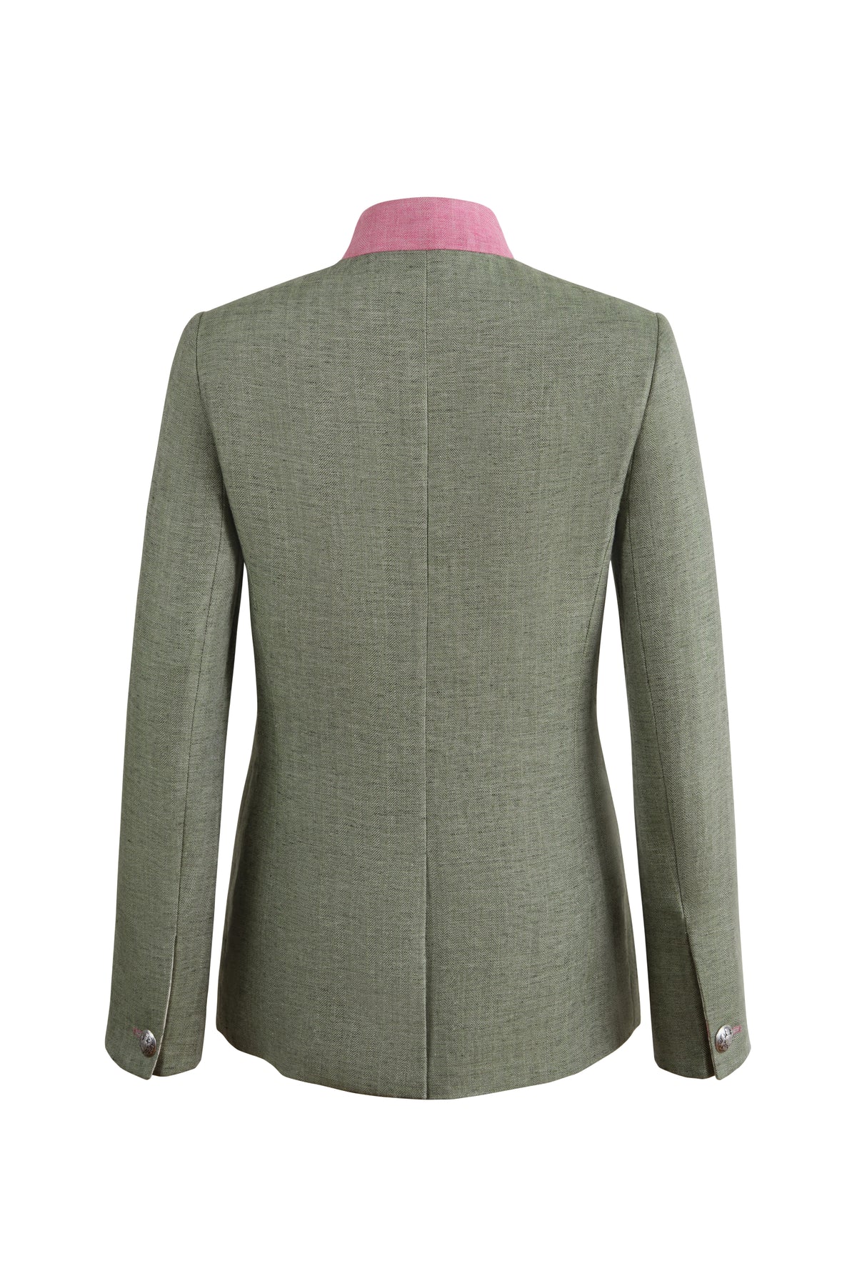 Camille Tale 2.0 Jacket in Green Linen