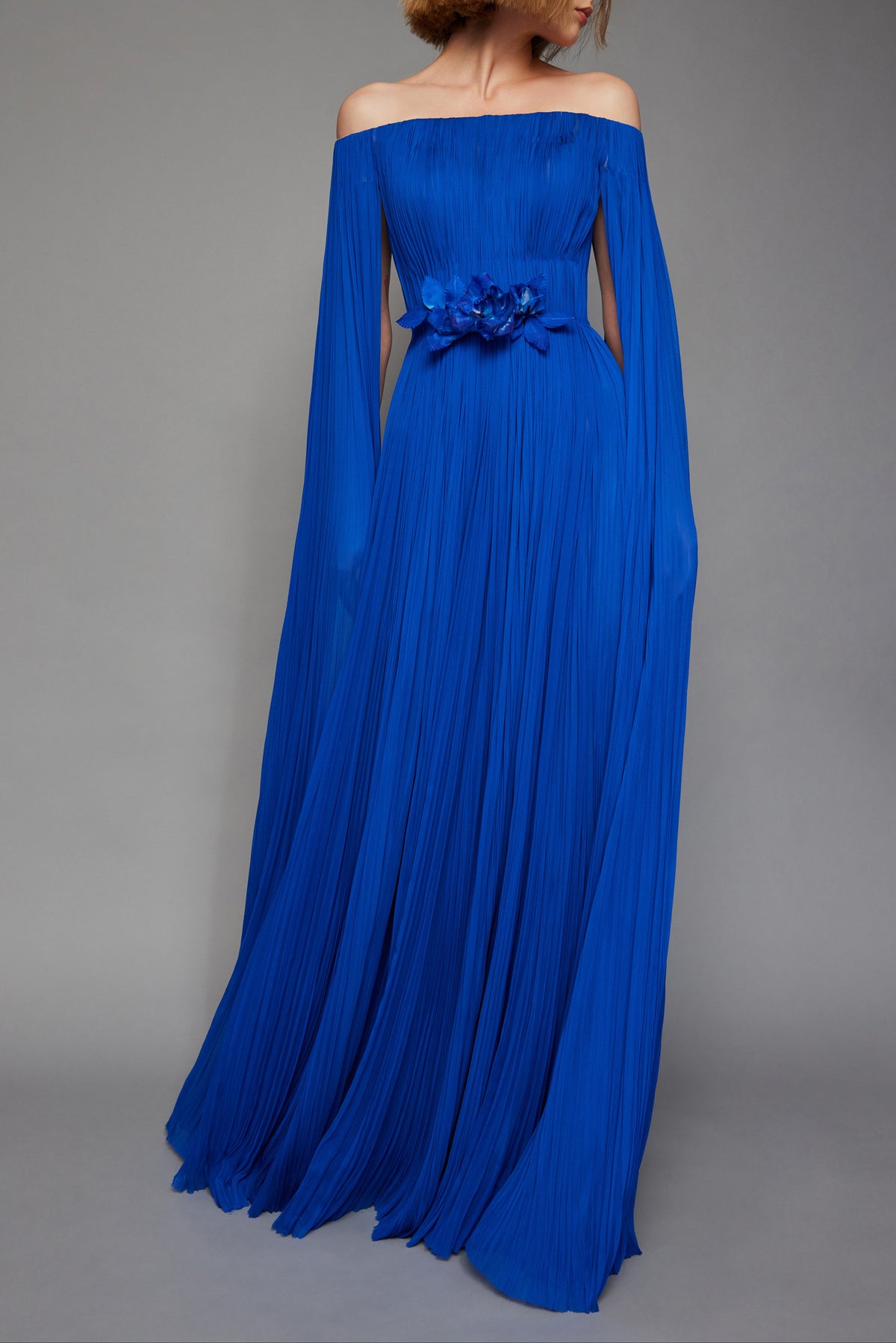 Ophelia Dress in Cobalt Blue