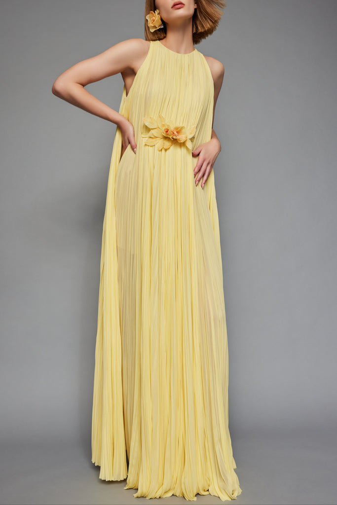 Chiara Dress in Yellow