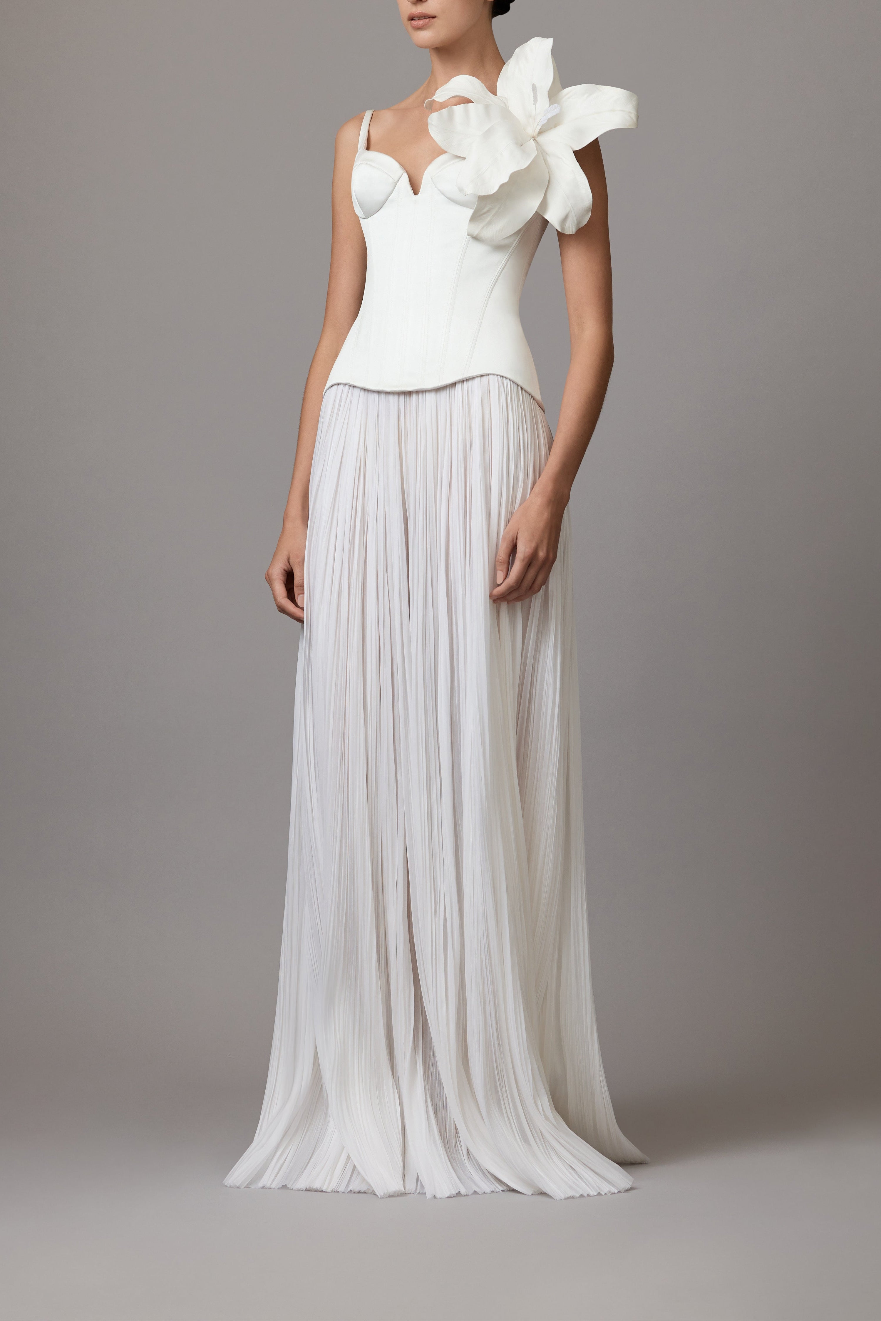Lilah Gown in Warm White